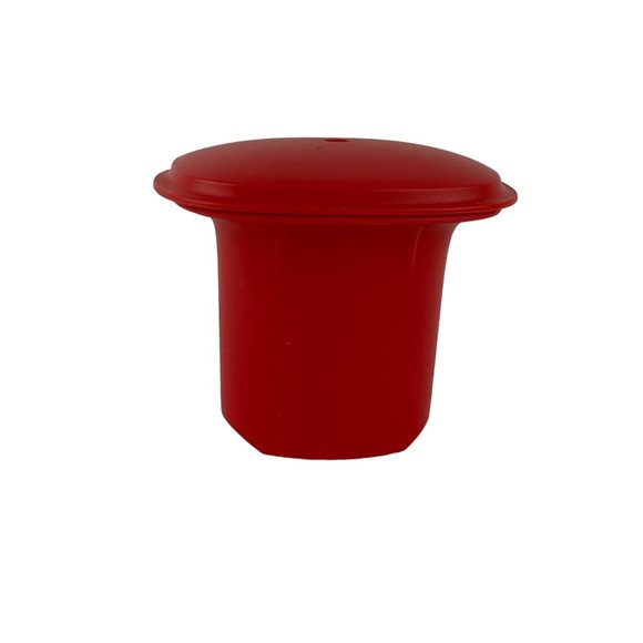 Tupperware Fushion Master Mincer Grinder Red Replacement Part Plunger & Seal - Picture 5 of 10